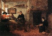 BREKELENKAM, Quiringh van Interior of a Tailor s Shop oil